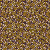 Printed Viscose OIZCO Black Coffee / Ochre